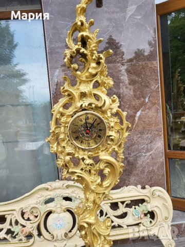 Италиански настолен часовник 0125, снимка 2 - Антикварни и старинни предмети - 40854138