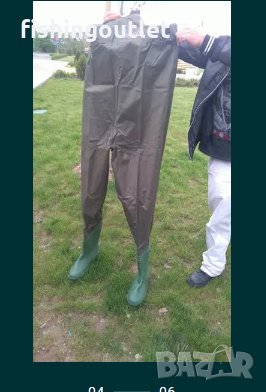  Рибарски непромукаем гащеризон и високи ботуши , снимка 4 - Екипировка - 30905628
