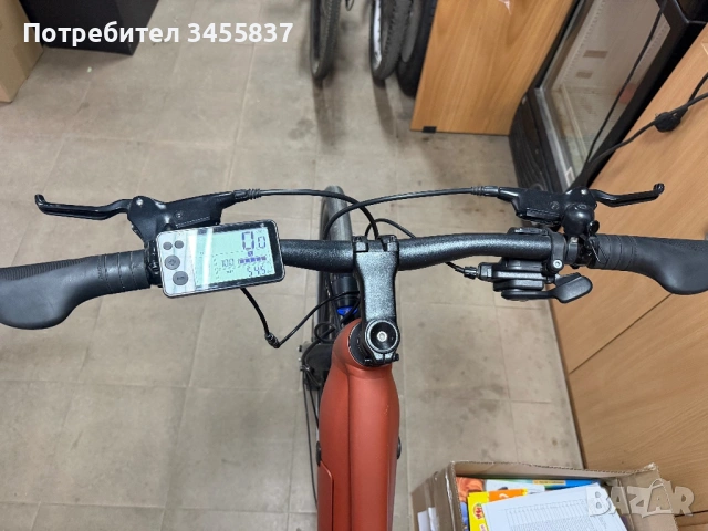 Електрически велосипед Elops Long Ride 500, снимка 3 - Велосипеди - 53939727