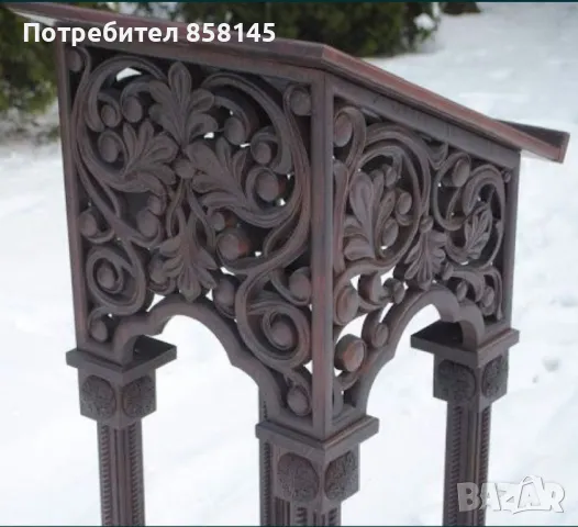 Аналой,певница,клир, снимка 3 - Други ценни предмети - 50105465