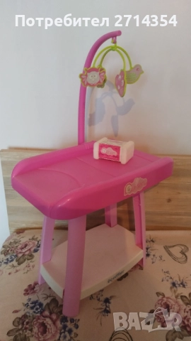 Детска маса за повиване на кукли , снимка 4 - Играчки за стая - 51984611