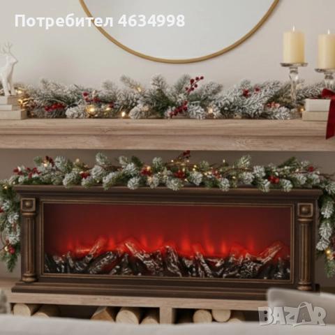 LED камина с ефект на жар , снимка 5 - Декорация за дома - 52235720