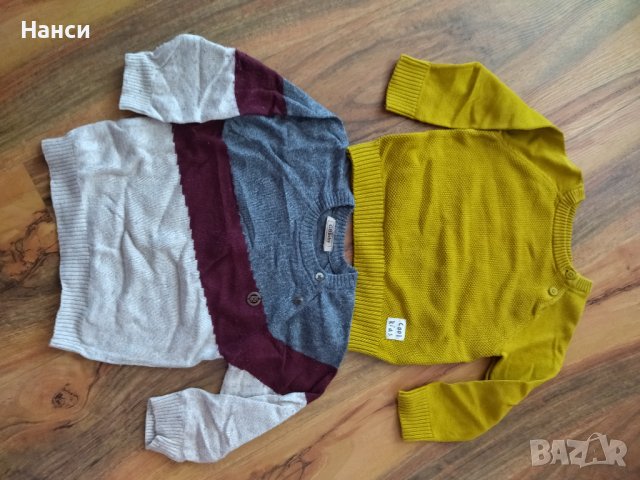 Детски блузи, екипче, елече и жилетка 9 м., 12 м. 18 м., снимка 1