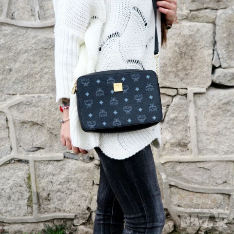 👜✨ MCM Чанта през рамо – Стил и Лукс за Всеки Ден! 🖤🌟