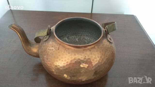 Меден чайник, снимка 3 - Антикварни и старинни предмети - 39358322