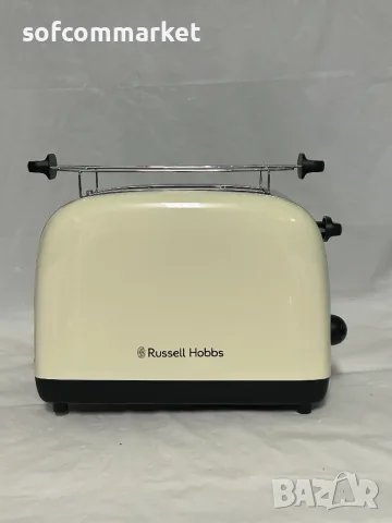Тостер Russell Hobbs Colours Plus 26551-56 (Cream) – 1600W, с 6 м. гаранция!
