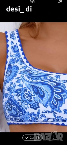 Бански костюм с подарък обеци, снимка 2 - Бански костюми - 50769409