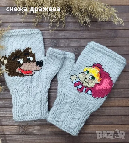 ДАМСКИ ръкавици без пръсти , снимка 16 - Ръкавици - 47953843