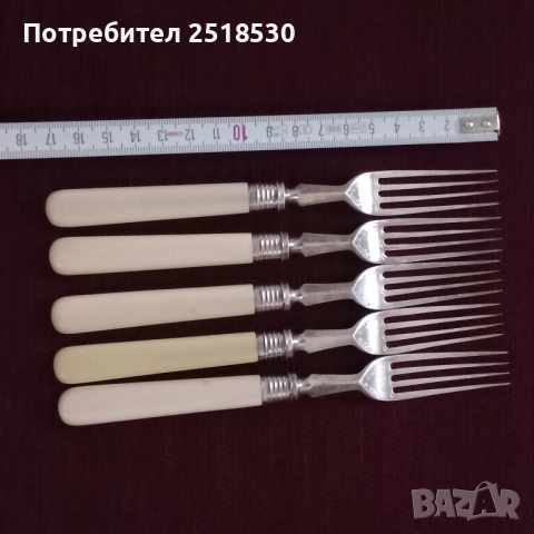 Старинни вилици , снимка 6 - Антикварни и старинни предмети - 51878048