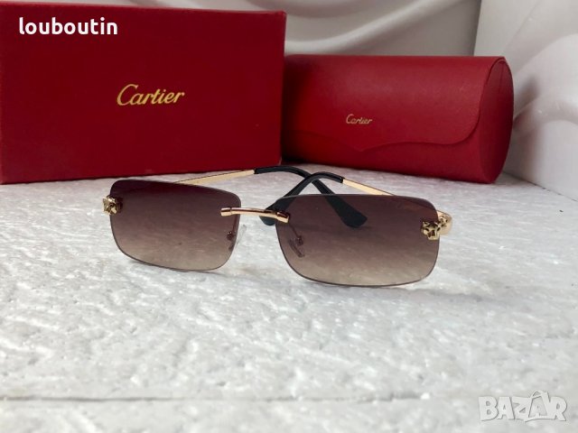 Cartier слънчеви очила унисекс дамски мъжки очила, снимка 3 - Слънчеви и диоптрични очила - 38976688