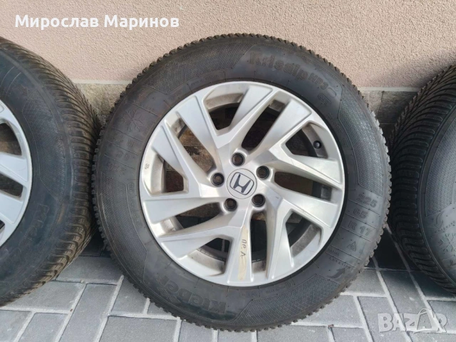 Оригинални Honda джанти със зимни гуми за CR-V 4, снимка 7 - Гуми и джанти - 53043626