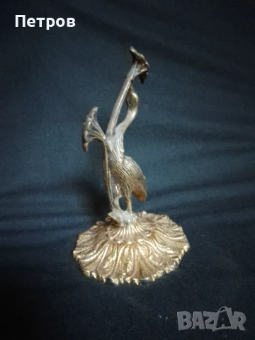 статуетка бронз, снимка 3 - Антикварни и старинни предмети - 51237729