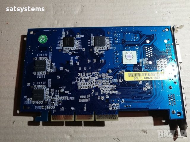 Видео карта NVidia GeForce Chaintech MX440-8X 64MB DDR 128bit AGP, снимка 6 - Видеокарти - 31791371