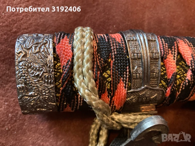 Изключително красив японски самурайски меч, снимка 5 - Други ценни предмети - 50506742