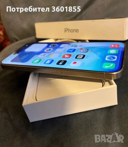 iPhone 15 PRO MAX Natural Titanium, снимка 2 - Apple iPhone - 53250646