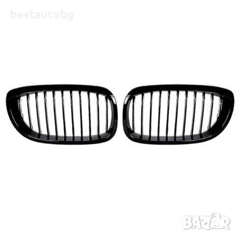 Бъбреци за BMW E46 Купе / Кабрио (2003-2007) Черен Гланц