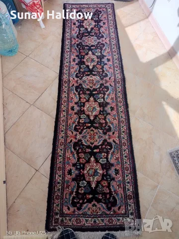 Ръчно тъкана дълга пътечка 