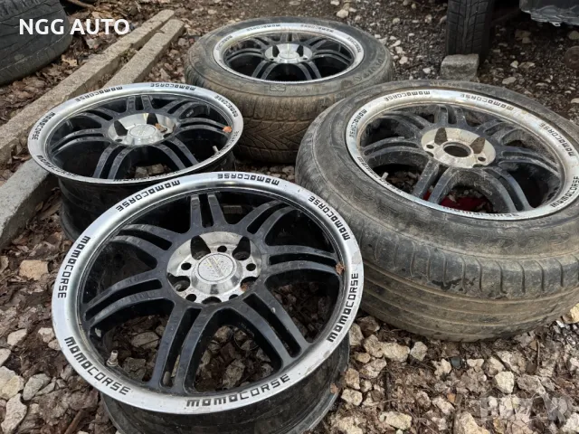 Джанти 5х112 за Мерцедес, 5x112 Mercedes-Benz 16, Momo Corse, снимка 6 - Гуми и джанти - 49767652