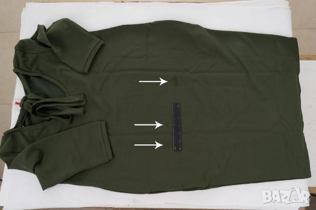 Асиметрична зелена рокля марка Tessita - XL, снимка 5 - Рокли - 37672677