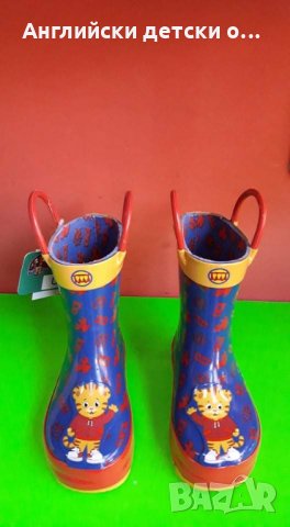 Английски детски гумени ботуши, снимка 7 - Детски боти и ботуши - 30280599