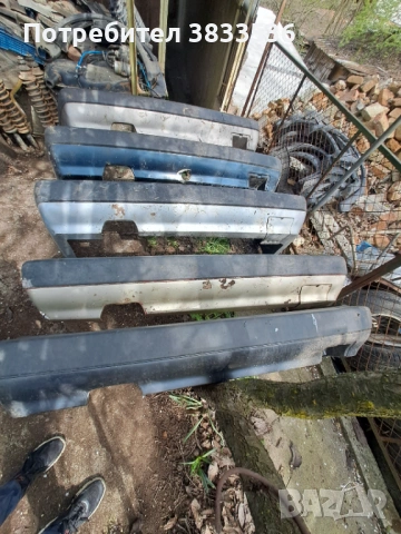 задни широки брони за VW Jetta mk2 без мет.греда 