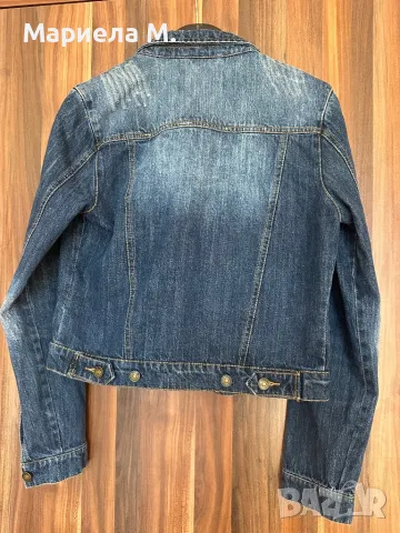 Дънково яке, M, като ново, снимка 2 - Якета - 49401853