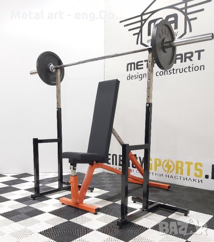 Стойка за клек, снимка 4 - Фитнес уреди - 29188957