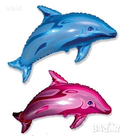 Голям Делфин фолио фолиев балон хелий или въздух парти