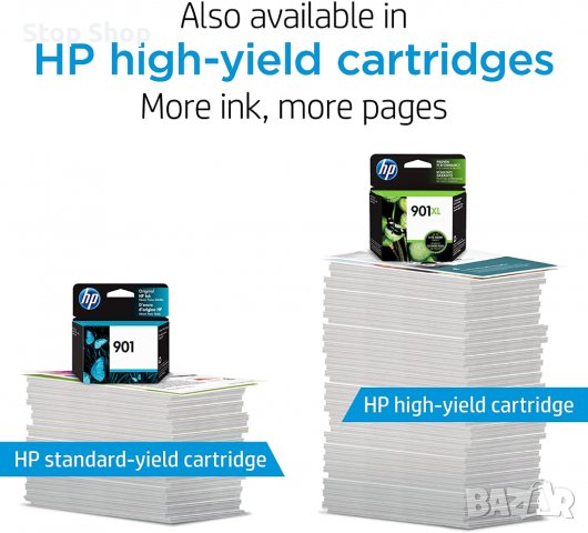 Касета HP 901XL Black High-yield Ink Cartridge | Works with HP OfficeJet J4500, J4680, 4500 Series , снимка 2 - Консумативи за принтери - 37154350
