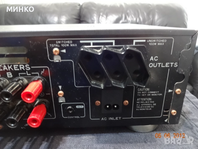 Pioneer A-504 R  на /за части , снимка 8 - Ресийвъри, усилватели, смесителни пултове - 52874418