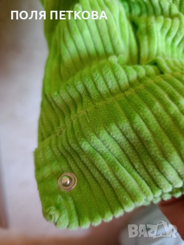 Зелено връхно, снимка 5 - Якета - 54103821
