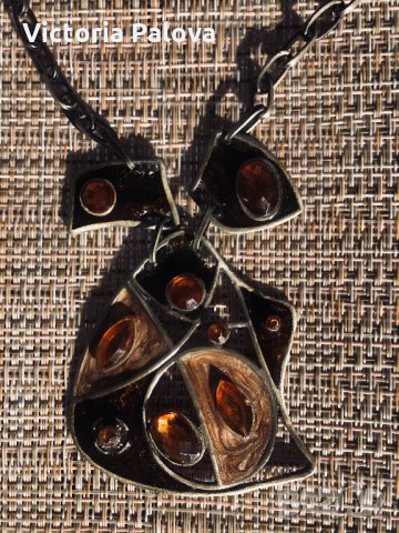 Красиво колие Холандия, снимка 6 - Колиета, медальони, синджири - 30778529