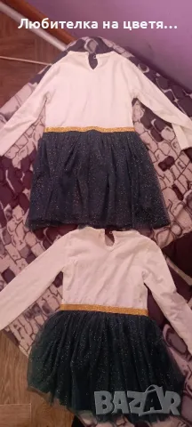 рокли за Коледа размер 86-92 и 98-104, снимка 2 - Детски рокли и поли - 47725353