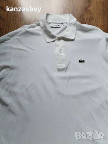 LACOSTE CLASSIC FIT - страхотна мъжка тениска ХЛ КАТО НОВА, снимка 4 - Тениски - 50448765