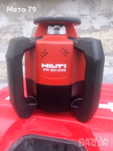 Ротационен лазерен нивелир Hilti PR 30-HVS, снимка 5 - Измервателни инструменти - 52353229