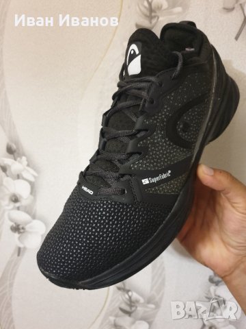 маратонки за тенис  Head Sprint SF Clay Nero Verde номер 45 , снимка 7 - Маратонки - 42237528