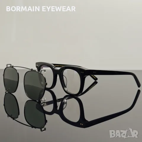 Слънчеви очила BORMAIN TITAN Clip-On нови, поляризирани UV400, снимка 8 - Слънчеви и диоптрични очила - 56208766