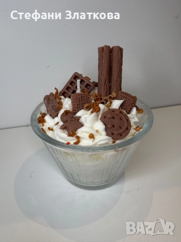 Ароматна соева свещ , снимка 3 - Декорация за дома - 52385764