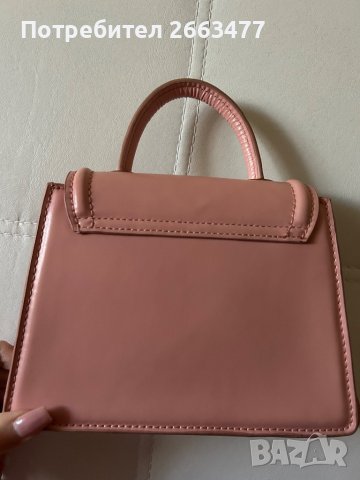 Розова чанта ZARA, снимка 2 - Чанти - 42639524