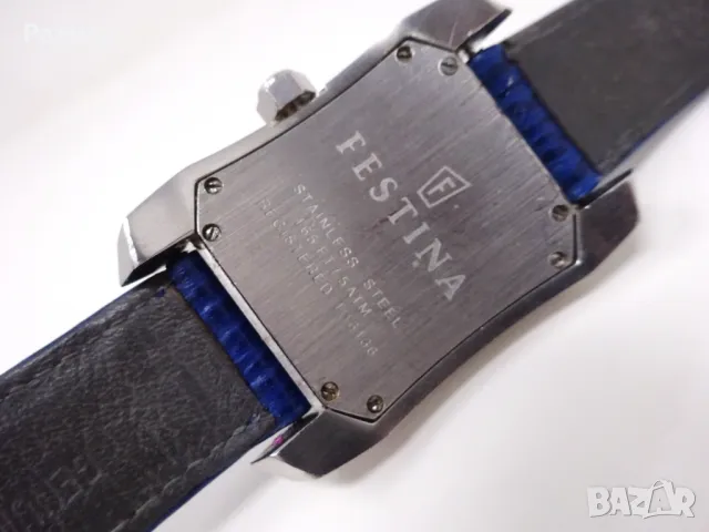 Мъжки кварцов часовник Festina със стоманена каса, снимка 9 - Мъжки - 50152424