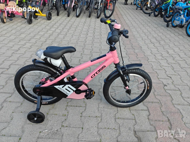 CROSS Алуминиев велосипед 16" ROXY розов, снимка 2 - Велосипеди - 53980807