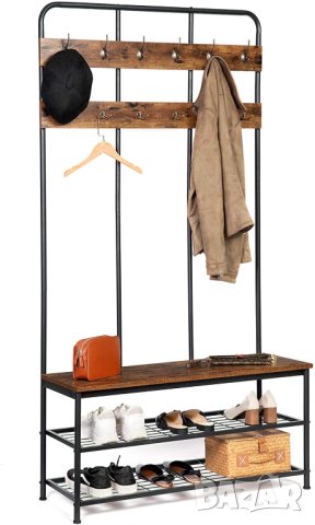 ПРОМОЦИЯ Закачалка / Портманто / Етажерка за антре BF05MT01, снимка 7 - Закачалки - 42874437