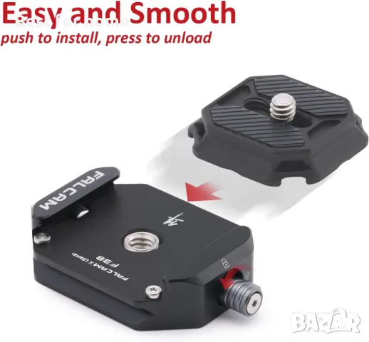  Скоба за статив/стабилизатор/кардан/плъзгач, снимка 2 - Чанти, стативи, аксесоари - 49619227