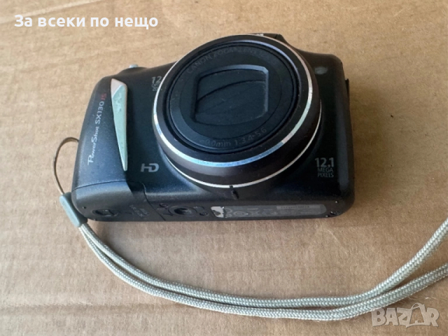 Цифров фотоапарат Canon PowerShot SX130is , 12.1 MP , Canon SX130is, снимка 3 - Фотоапарати - 52204981