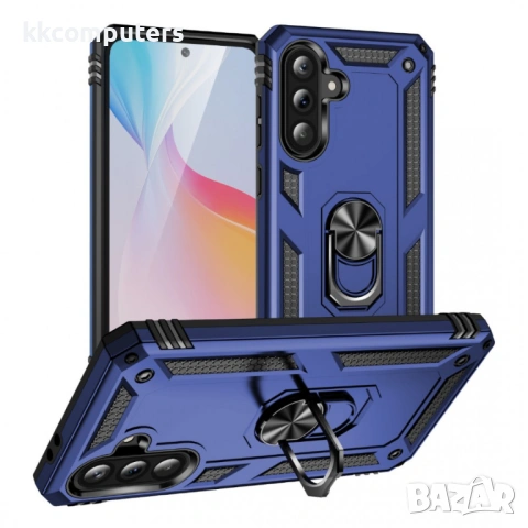 Калъф за Samsung Galaxy A37 5G с Въртящ се Пръстен - PC+TPU, Военна защита, 7 цвята, снимка 2 - Калъфи, кейсове - 54055096