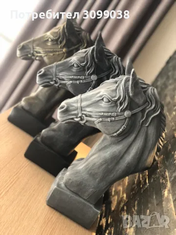 Статуи Конска Глава от бетон (ПРОМОЦИЯ) , снимка 2 - Градински мебели, декорация  - 50139760