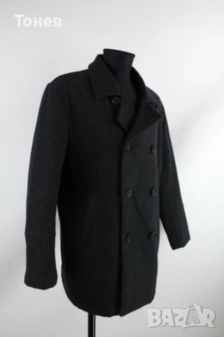 Качествено марково мъжко палто вълна, снимка 2 - Палта - 52015157