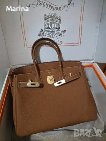 Налична чанта Hermes Birkin 30, снимка 3 - Чанти - 54341174