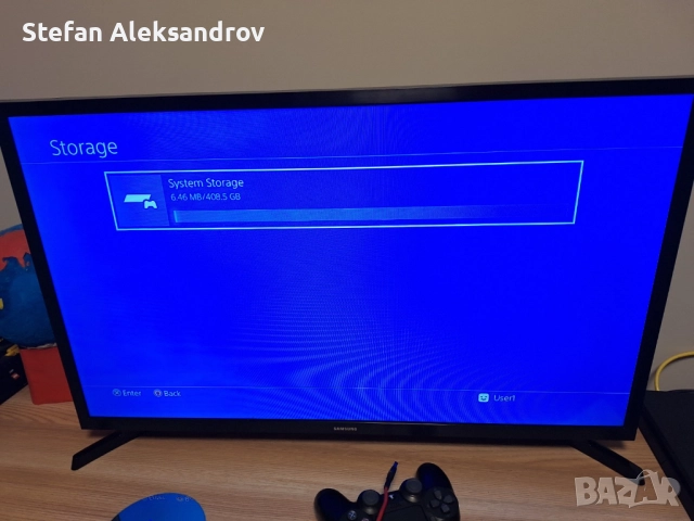 Playstation 4 slim + два оригинални контролера, 280 лв, снимка 5 - PlayStation конзоли - 52900016