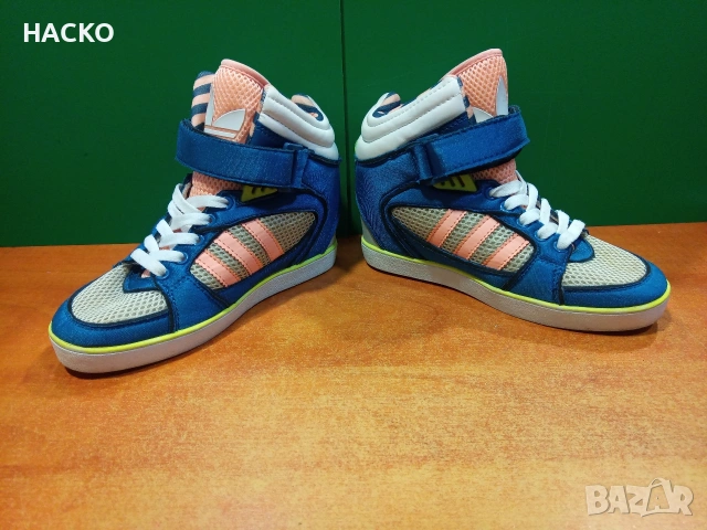 ADIDAS Amberlight на Платформа Номер 37 1/3 Стелка 23 см. 100% Оригинални Внос от Англия, снимка 3 - Маратонки - 53036086